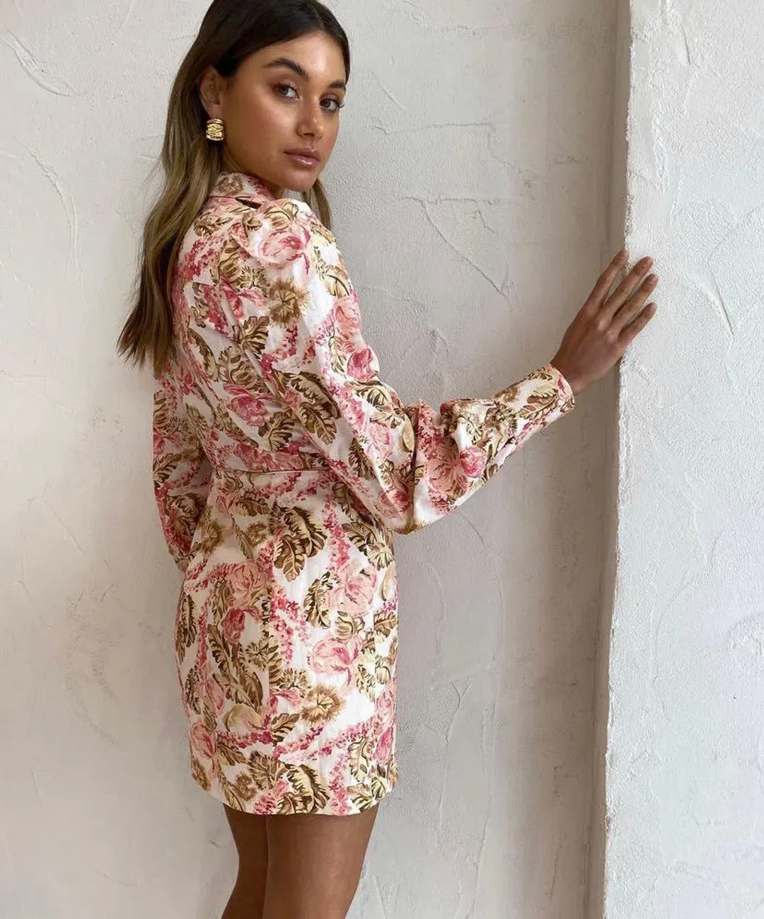 Significant Other Leonie Dress Print Size 8 for rent on The Volte - main image