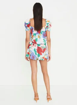 Faithfull the Brand Lilia Top and Ondine Shorts Set Print Size 8 for rent on The Volte - image 2