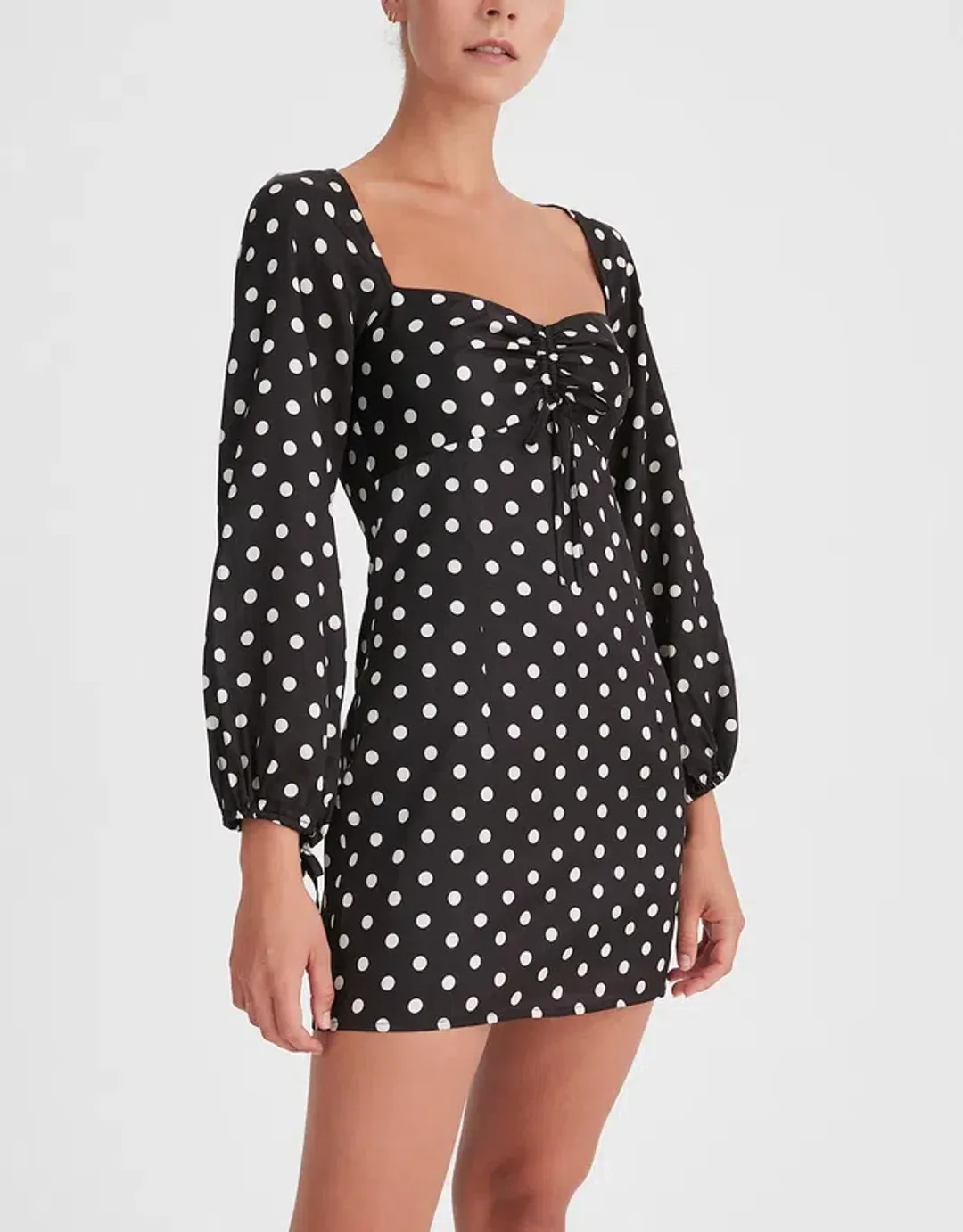 Hansen & Gretel Kateryna Dress Polka Dot Print Size 6 for rent on The Volte - main image