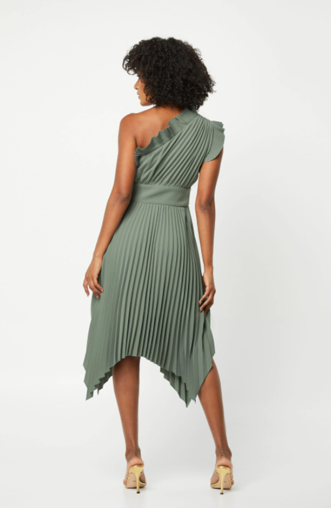 Mossman Lady Like Dress Green Size 12 for rent on The Volte - main image