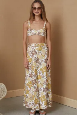 Bec & Bridge Clara Bodice Top Print Size 6 for rent on The Volte - image 1