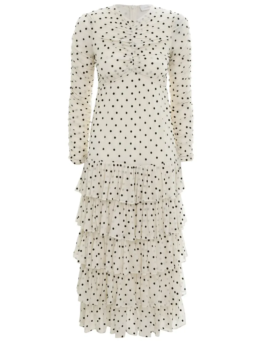 Zimmermann Concert Drawn Midi Dress Print Size 1 / Au 10  for rent on The Volte - main image