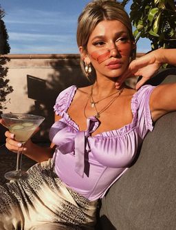 I. AM. GIA Naomi Top | Lilac | Medium for rent on The Volte - image 1