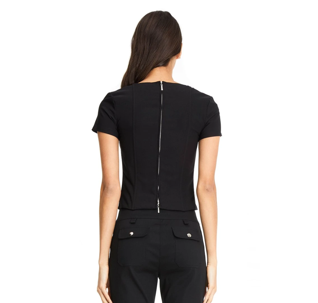 I. AM. GIA Evita Top Black Size 10  for rent on The Volte - main image