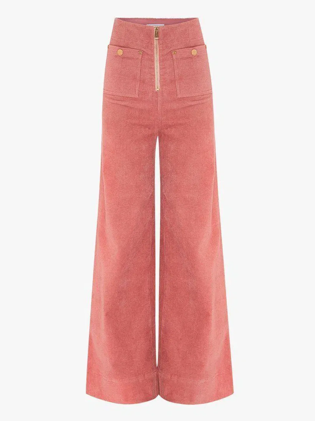 Alice McCall Corduroy Bluesy Jeans Pink Size AU 4  for rent on The Volte - main image
