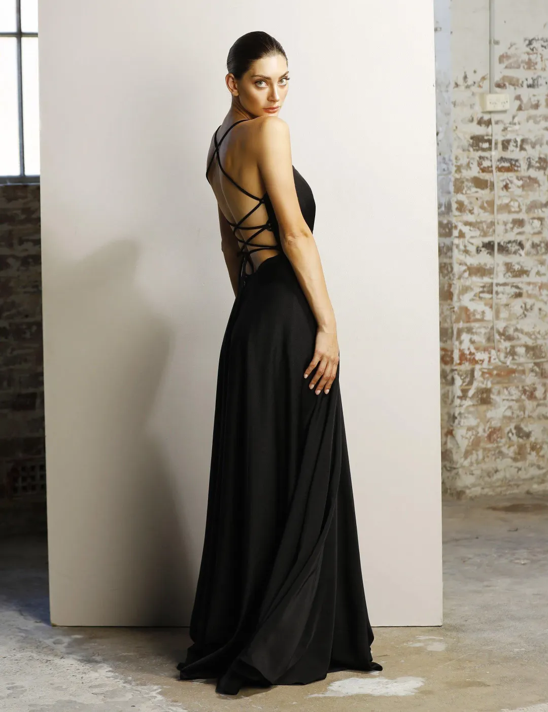 Jadore black formal dress size 10 for rent on The Volte - main image