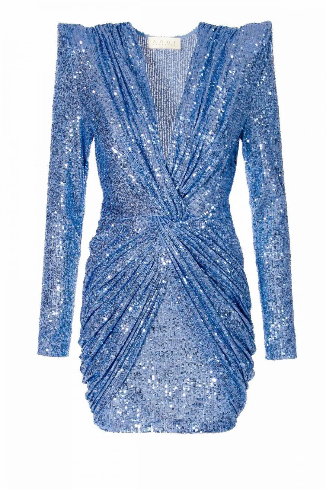 AGGI Sukienka Jennifer illusion blue dress   for rent on The Volte - main image