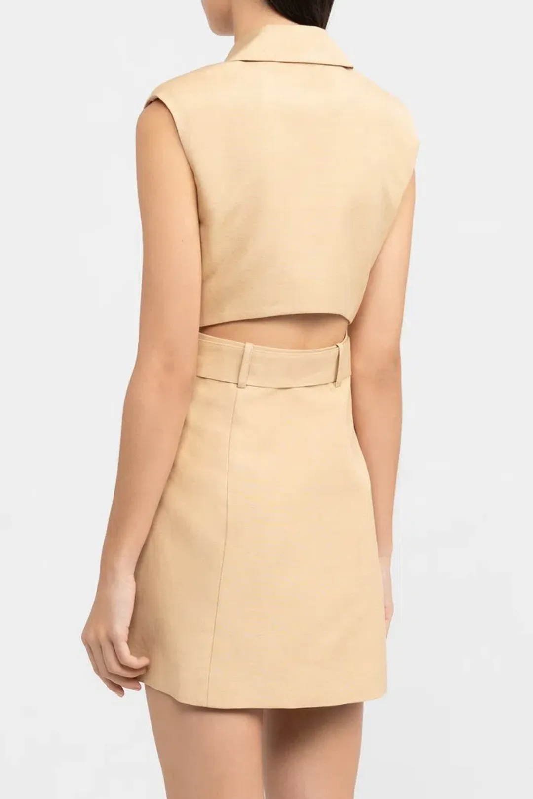 Significant Other Ruby Dress Beige Size 8 for rent on The Volte - main image