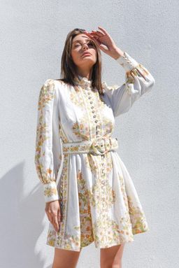 Zimmermann Super Eight Tubular Mini Dress - Size 0  for rent on The Volte - image 1