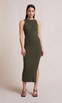 Bec & Bridge Riviera Midi Dress Army Size 12 for rent on The Volte - image 2