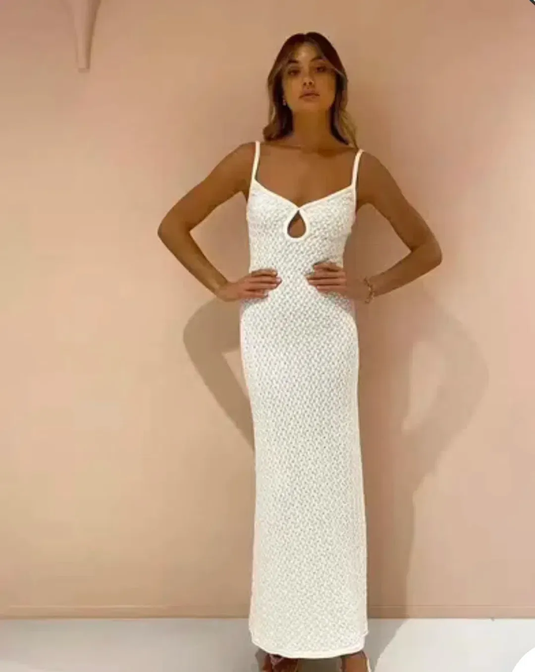Bec + Bridge Effie Key Knit Maxi Dress  for rent on The Volte - main image