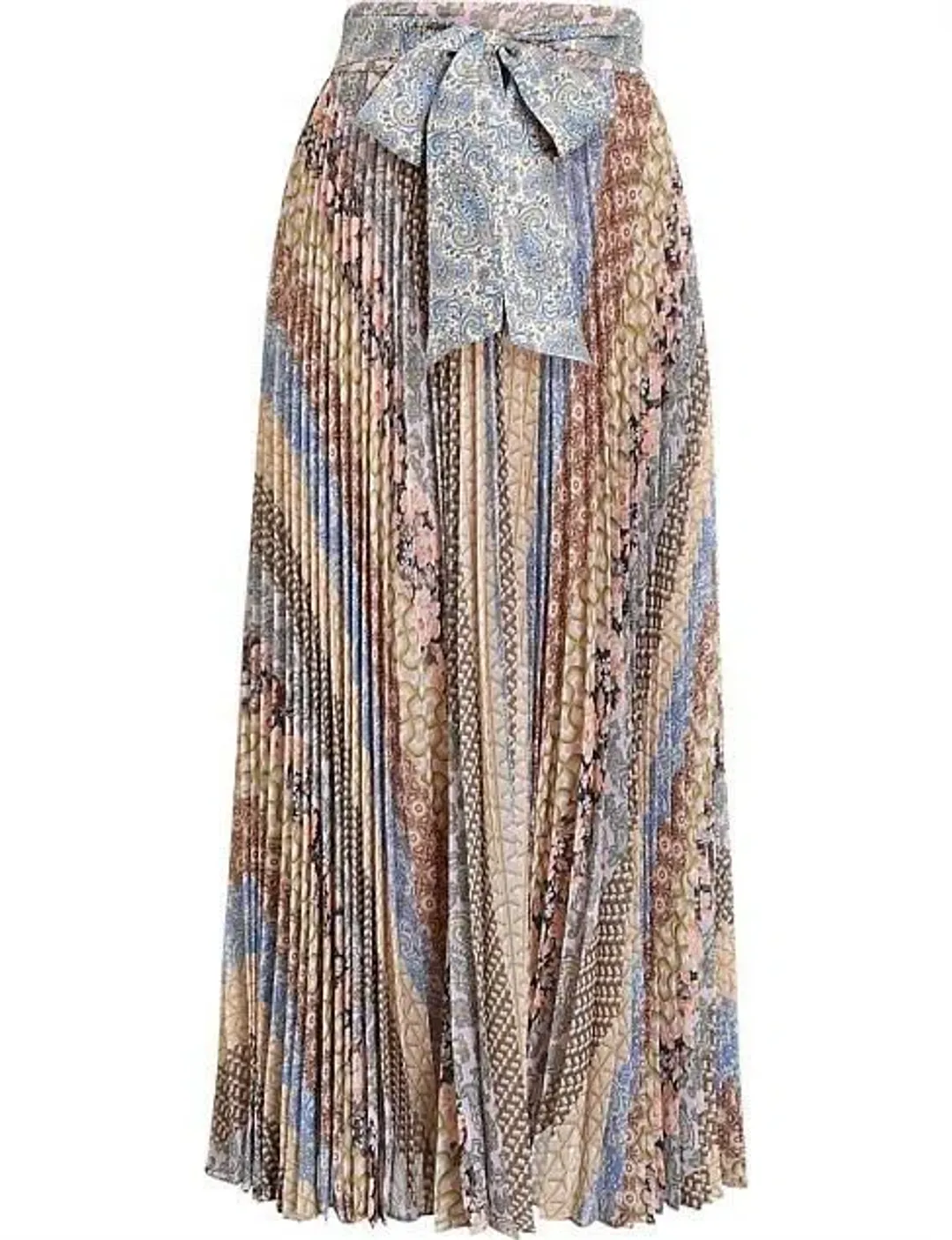 Zimmermann Sunray Skirt Tiled Stripe Size 2 / Au 12 for rent on The Volte - main image