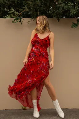 Rat and Boa Maribou Dress Print Size XS for rent on The Volte - image 3