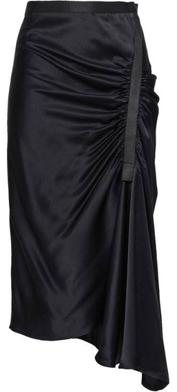 Christopher Esber Incline Taped Gathered Skirt Black Size 8 for rent on The Volte - image 3