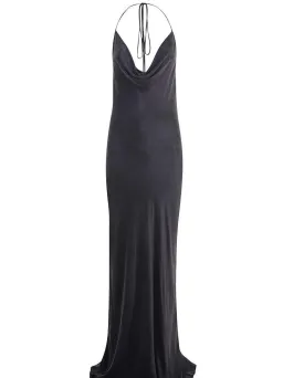 Rat & Boa Santi Dress Deep Navy Size Small for rent on The Volte - image 5