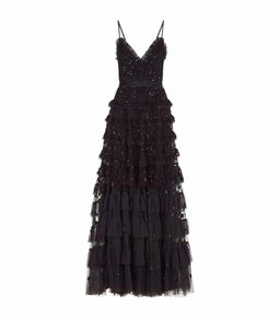 Needle and Thread Marie Embellished Black Gown Size 8 for rent on The Volte - image 4