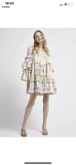 AJE Espirit Mini Dress Print Size 8 for rent on The Volte - image 1