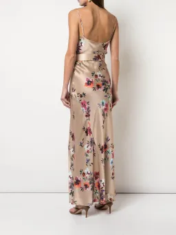 Nicholas Simone Slip Style Silk Dress Print Size 10 for rent on The Volte - image 2