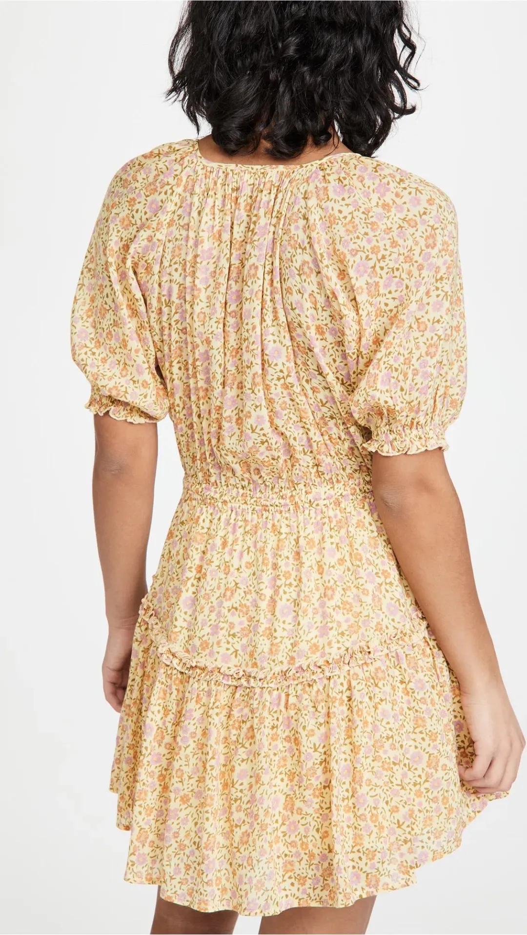 Spell Play Rae Dress in Yellow Size 12 for rent on The Volte - main image