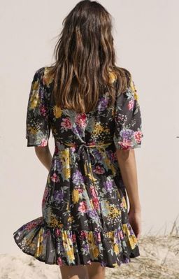 Auguste the Label Odette Jean Mini Dress Print Size S for rent on The Volte - image 2