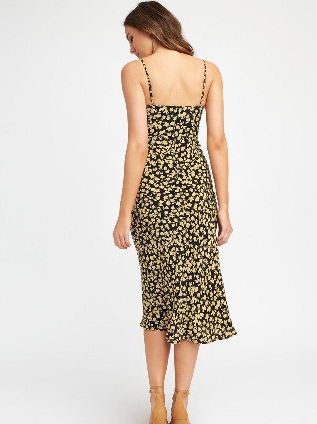 Kookai Rosie Slip Dress Print Size 36 for rent on The Volte - main image