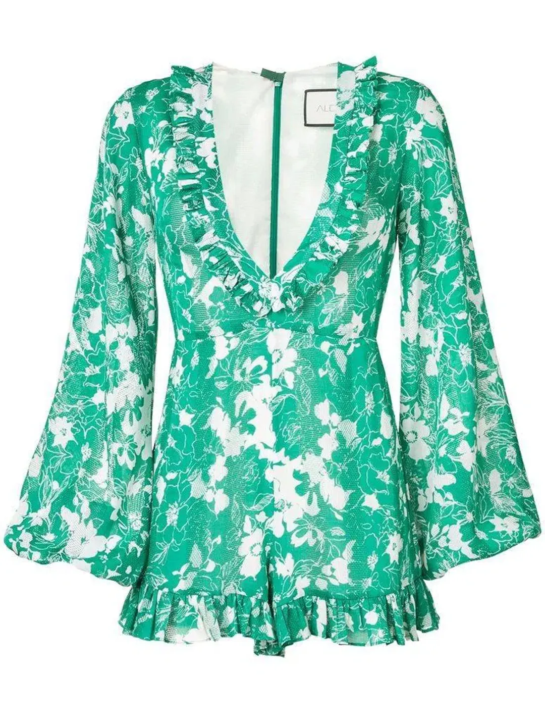 Alexis Green Cerca Dress* for rent on The Volte - main image