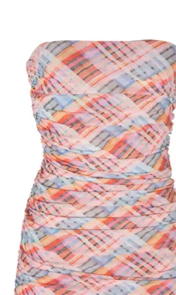 Ruby Cherry Mesh Tube Dress Print Size 6 for rent on The Volte - image 8