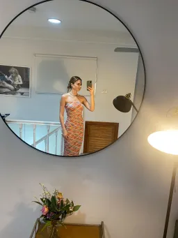 Ruby Cherry Mesh Tube Dress Print Size 6 for rent on The Volte - image 6