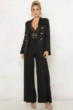 Mossman Sartorial Blazer Black Size 2  for rent on The Volte - image 3