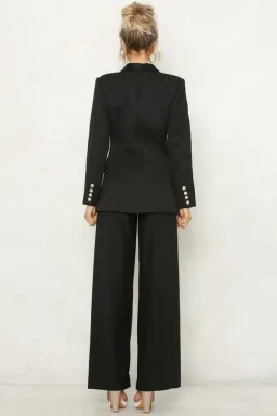 Mossman Sartorial Blazer Black Size 2  for rent on The Volte - image 2