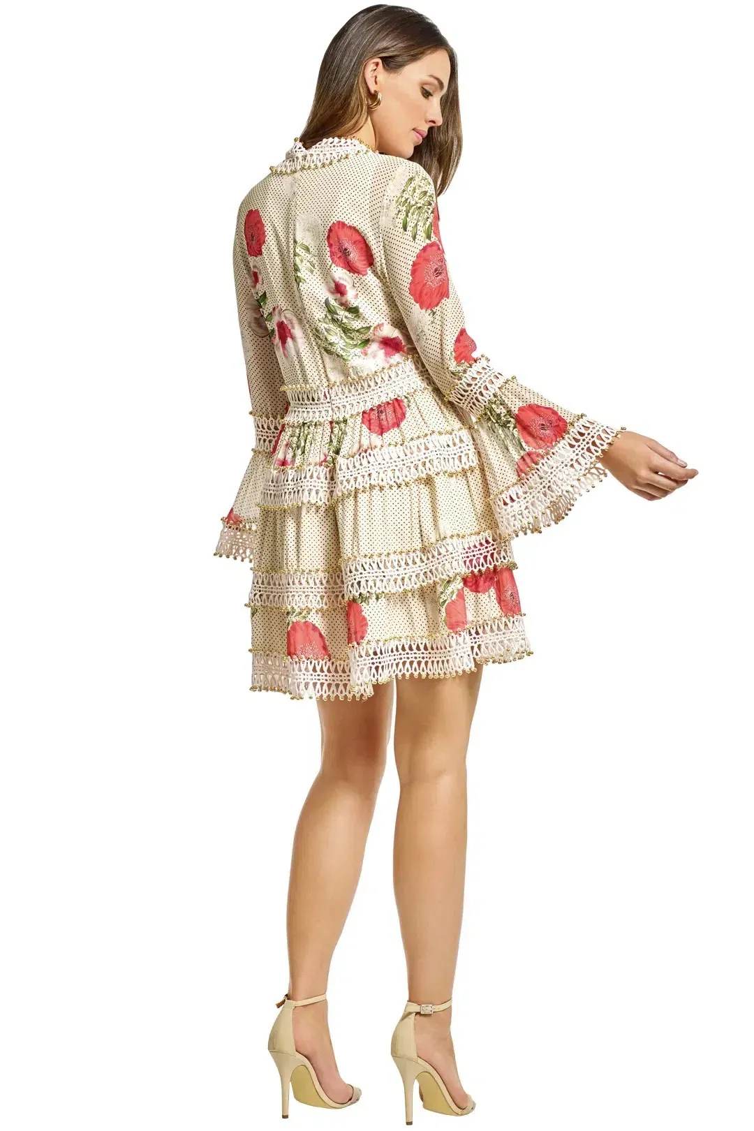 Thurley Daisy Chain Mini Dress Print Size 8 for rent on The Volte - main image
