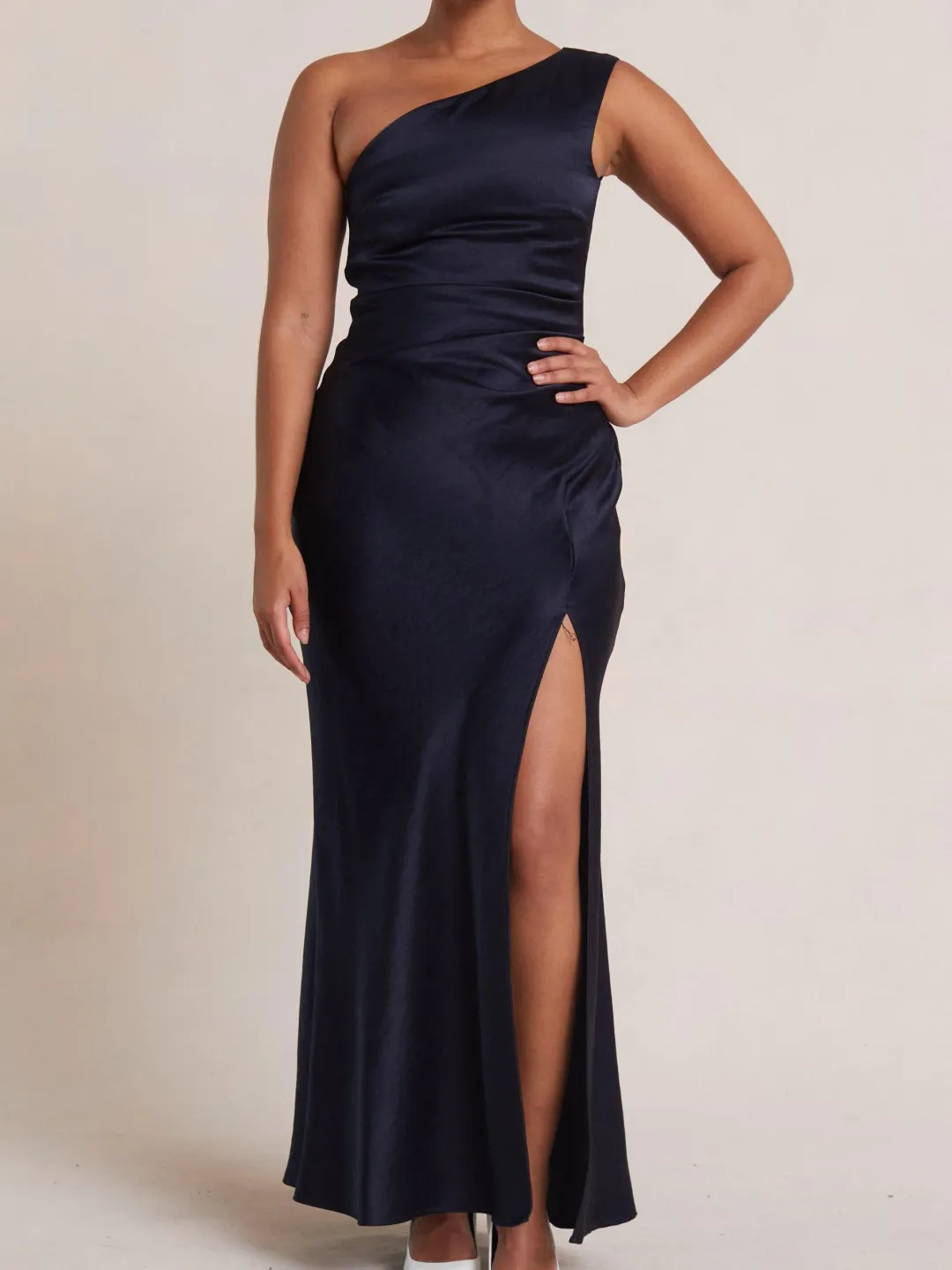 Bec and Bridge The Dreamer Asym Dress in Ink Size M for rent on The Volte - main image