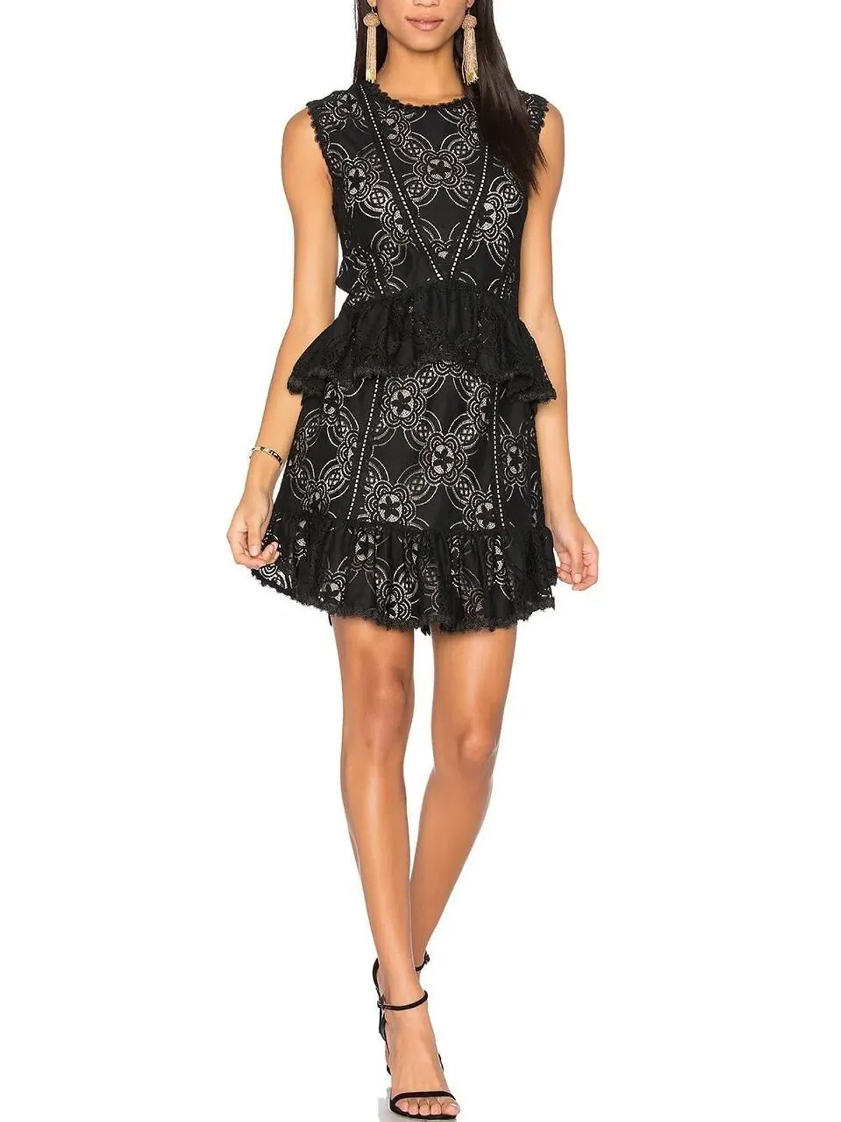 Flannel Chantilly Dress for rent on The Volte - main image