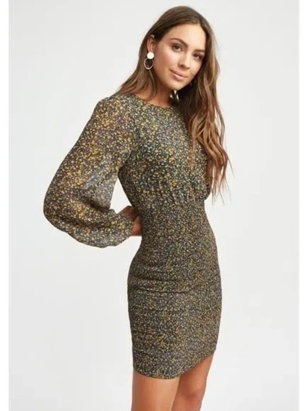 Floral kookai dress for rent on The Volte - main image