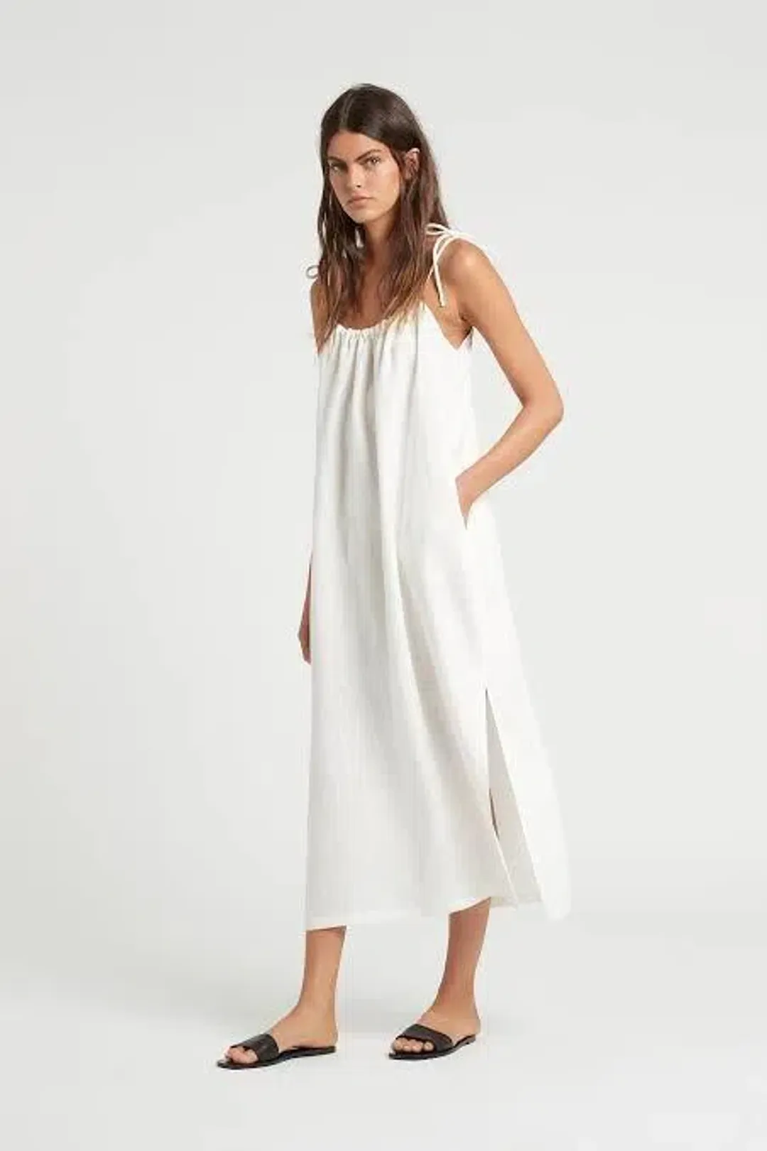 Sir the Label ‘Lyla midi’ dress  for rent on The Volte - main image