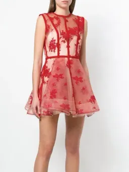 Alex Perry Codie Crinoline Dress Red Size 10 for rent on The Volte - image 1