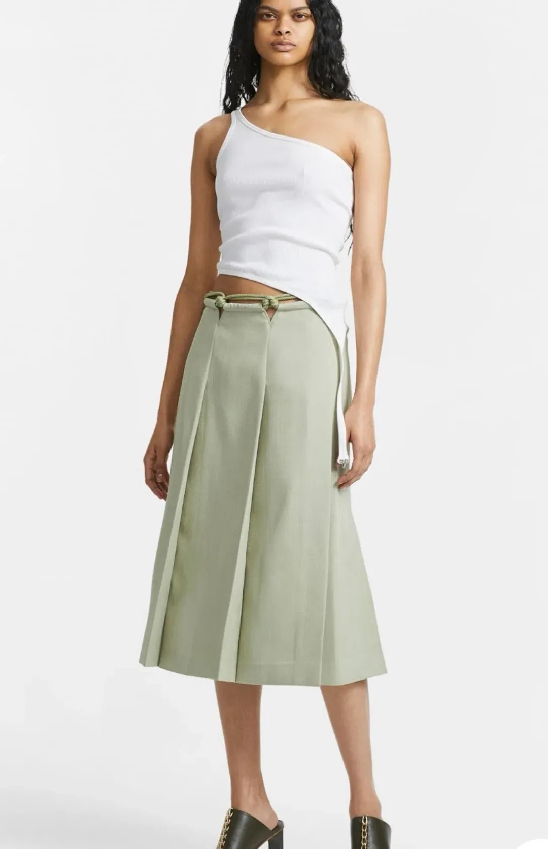 Dion Lee Macrame Split Skirt for rent on The Volte - main image