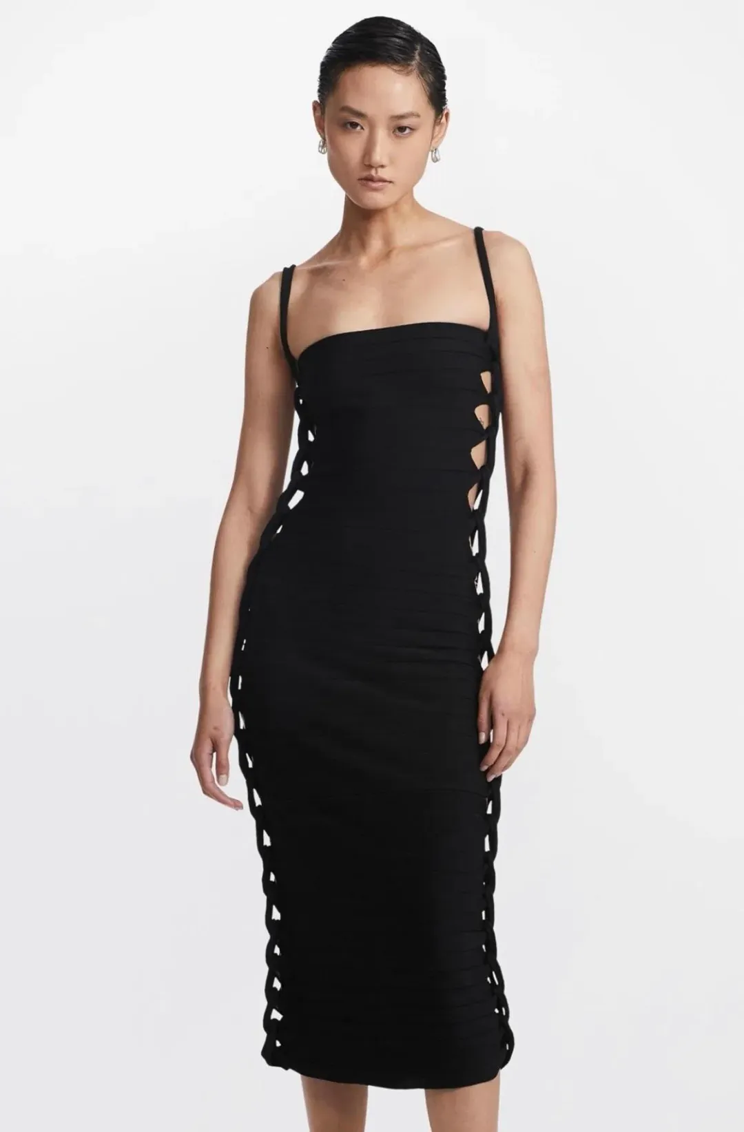 Dion Lee MIRROR BRAID STRAP DRESS for rent on The Volte - main image