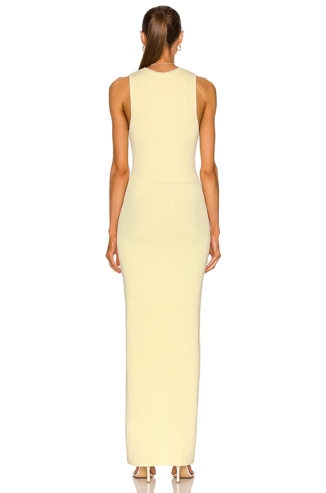 Sir The Label Kelvin Draped Dress Yellow Size AU 6 for rent on The Volte - main image
