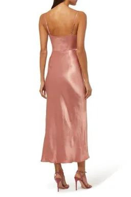 Eloise Lace Up Midi Dress for rent on The Volte - image 6