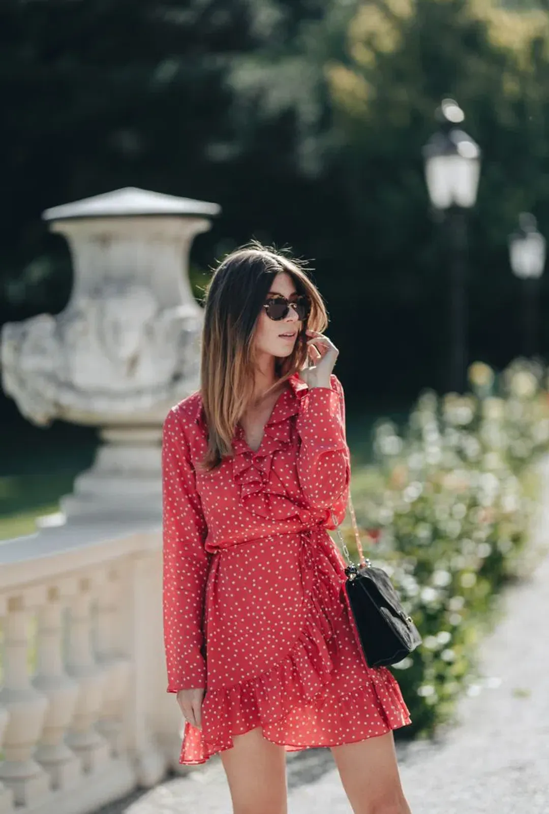 Realisation Par The Alexandra Mini Dress Red Star Size 6 for rent on The Volte - main image