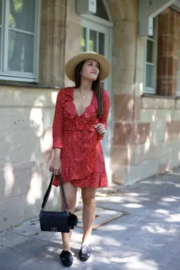 Realisation Par The Alexandra Mini Dress Red Star Size 6 for rent on The Volte - image 2