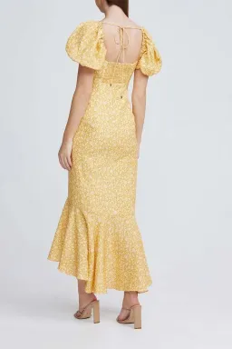 SIGNIFICANT OTHER JACINTA DRESS IN CHAMPAGNE PANSY for rent on The Volte - image 2