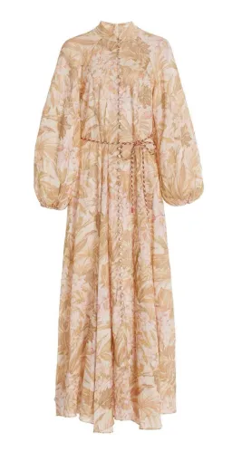Zimmermann Andie Billow Long Dress Print Size 8 for rent on The Volte - image 3