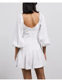 Bec & Bridge Henriette Mini Dress in White Size AU 6 for rent on The Volte - image 4