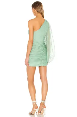 Desi One Shoulder Ruched Mini for rent on The Volte - image 3