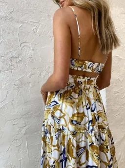 BEC & BRIDGE EUGENIE MAXI DRESS IN PRINT - SIZE 8 for rent on The Volte - image 10