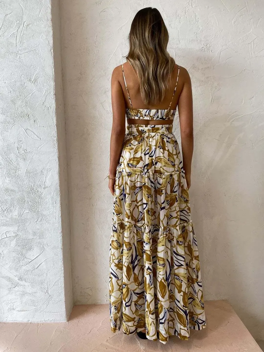 BEC & BRIDGE EUGENIE MAXI DRESS IN PRINT - SIZE 8 for rent on The Volte - main image