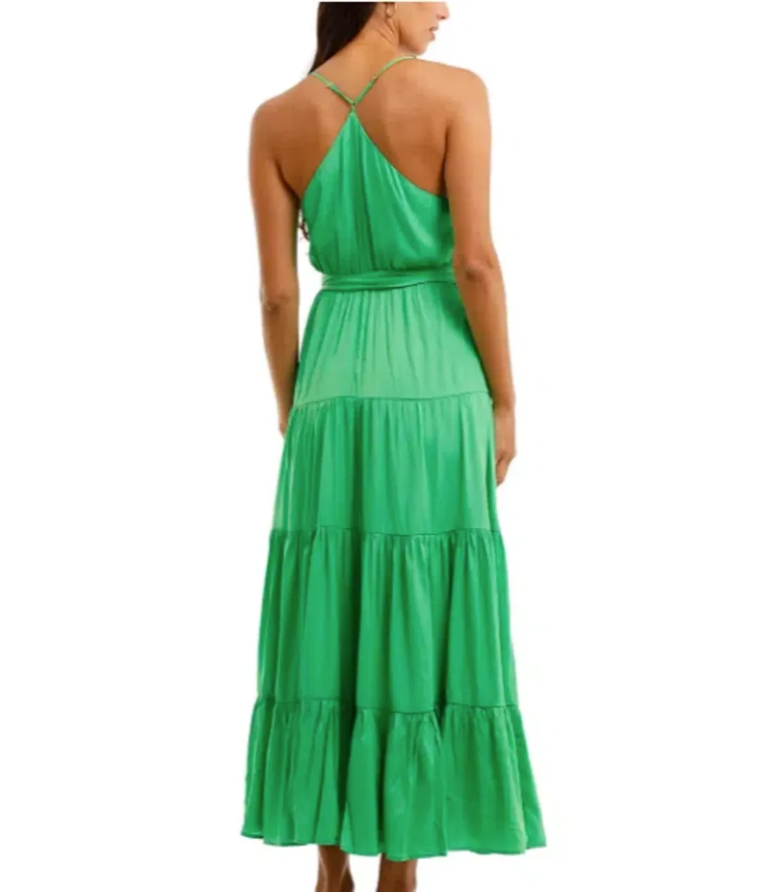 Sheike Mystique Maxi Dress Green Size 6 for rent on The Volte - main image