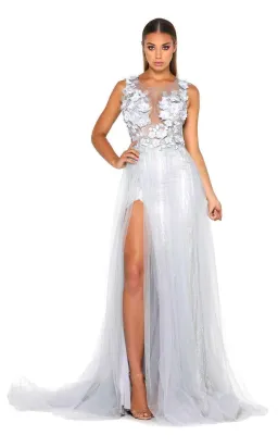 Portia and Scarlett Berta Gown Ice Size L / AU 12 for rent on The Volte - image 2